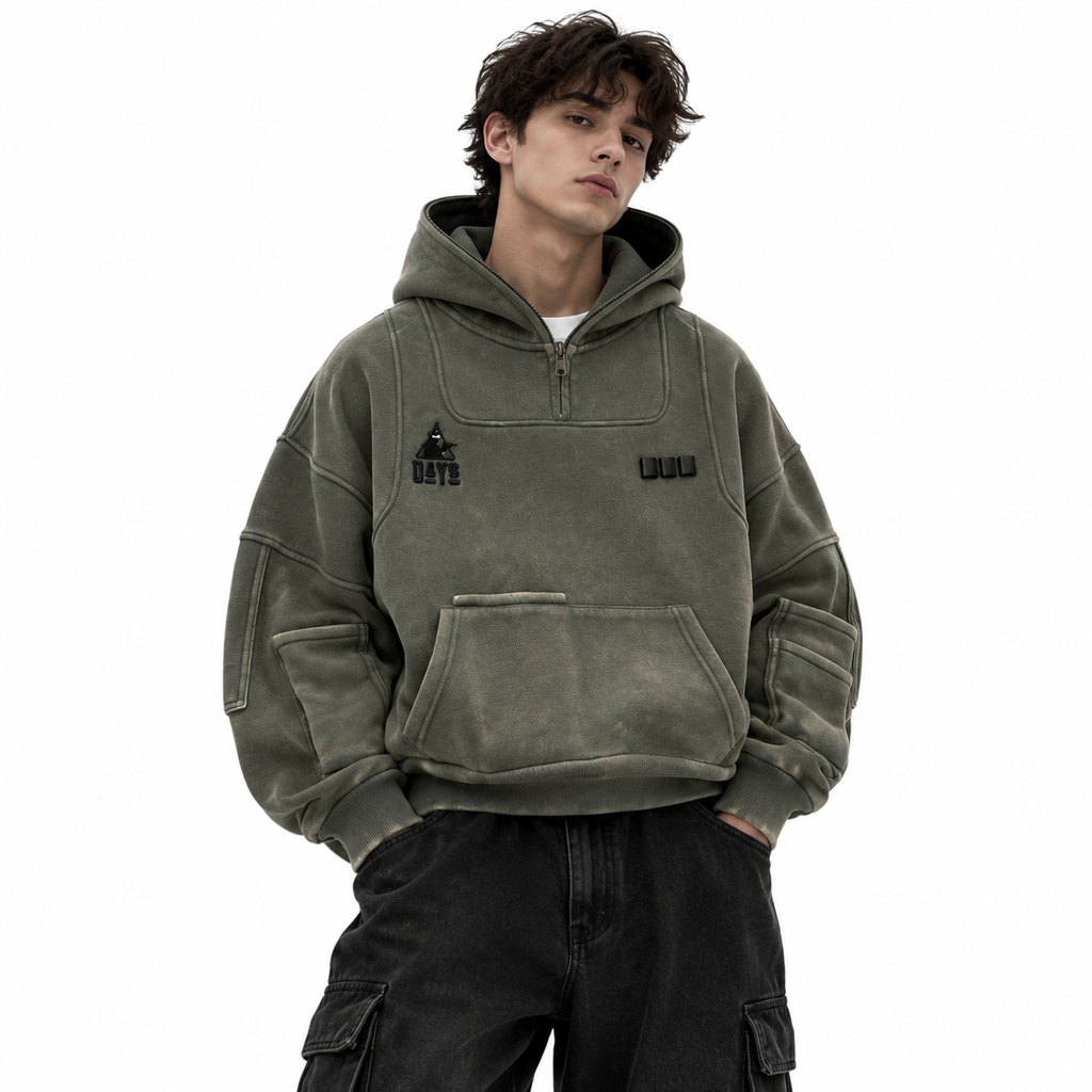 MILITARY UTILITY HOODIE