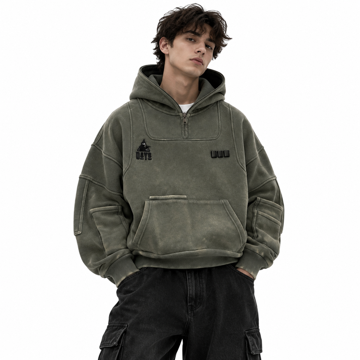 MILITARY UTILITY HOODIE