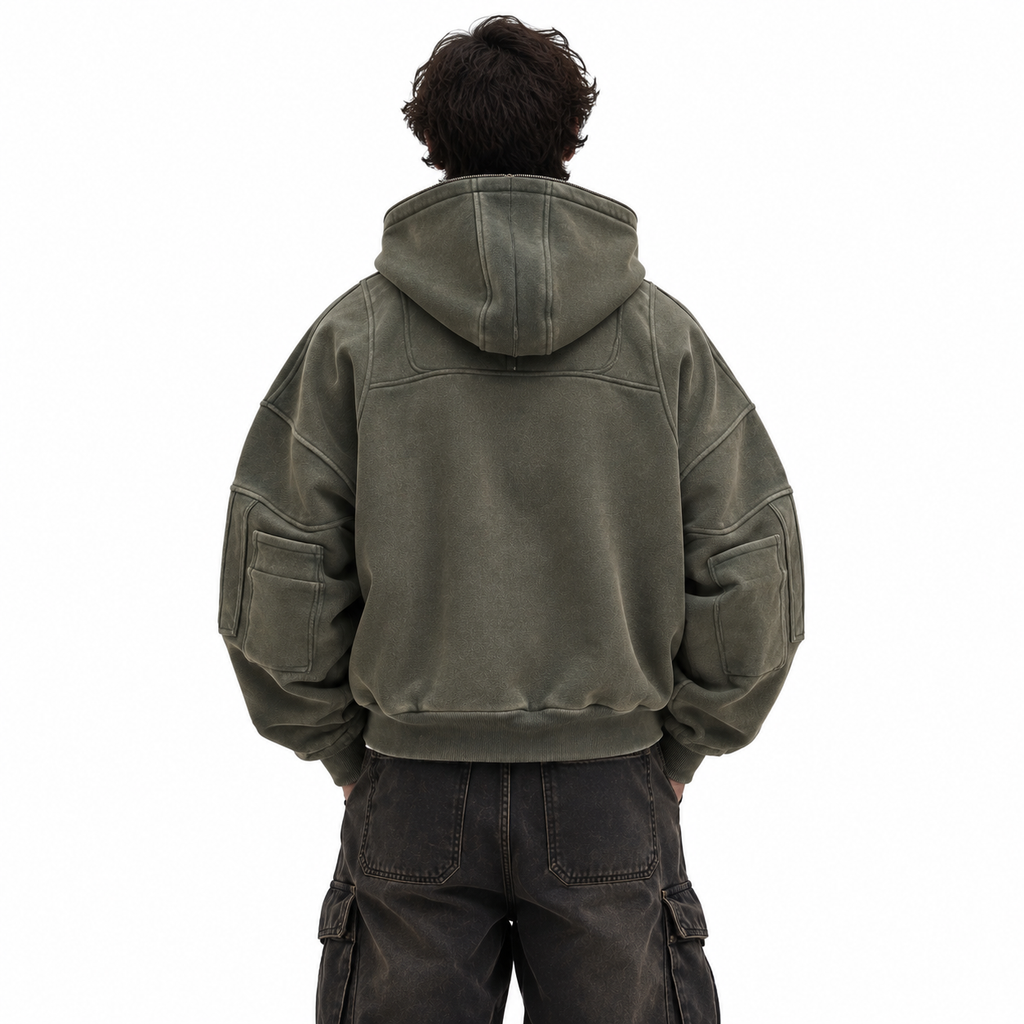 MILITARY UTILITY HOODIE
